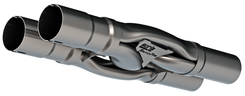 Borla SwitchFire X-pipe 2.5I.D.  INLETS 2.5in. O.D. OUTLETS Notched 60745