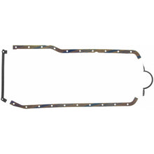 Load image into Gallery viewer, Fel-Pro Chevrolet Nova OS 30126 C-1 Engine Oil Pan Gasket Set 24 Bolt Hole Multi Piece Gasket