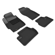 Load image into Gallery viewer, 3D MAXpider 08-15 Mitsubishi Lancer Evolution X Kagu 1st 2nd Row - Floor Mat Set (Black)