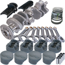 Load image into Gallery viewer, Eagle Chevy 400 3.750in Crank 6.000in I-Beam Rods -5cc Flat Top 4.125in Pistons Rotating Assembly