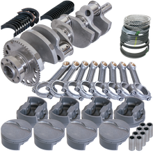 Load image into Gallery viewer, Eagle Chevy LS3 4.000in Crank 58 Tth Rlctor 6.125in I-Beam Rods 4.005in Pistons Rotating Assembly