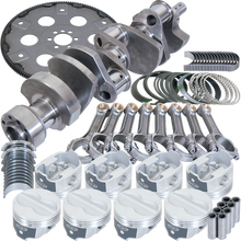 Load image into Gallery viewer, Eagle Chevy 350 1Pc 3.750in Crank 5.700in I-Beam Rods -10cc 4.040in Pistons Balanced Assembly