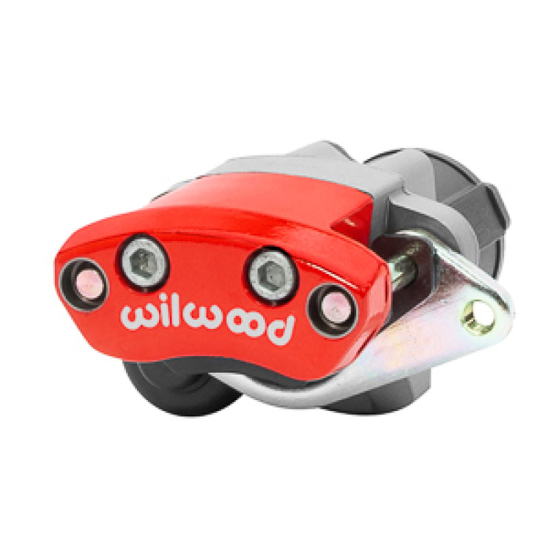 Wilwood Red Electric Parking Brake Caliper - 4.75in Bracket - 0.15-0.39in - Right 120-16297-RD
