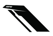 Load image into Gallery viewer, APR Sideburn Stickers - Black APR/Black Stripe (Pair) PM100344