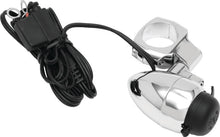 Load image into Gallery viewer, Kuryakyn Electrical Power Point With 1-1/4 inch Bar Mount Chrome