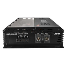 Load image into Gallery viewer, DS18 Steave Meade Colab 1-Channel Amp Class D 3000/1ohm 2200/2ohm 1300/4ohm Watts LED Lights