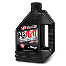Load image into Gallery viewer, Maxima Performance Auto RS020 Full Synthetic 0W20 Engine Oil - Quart