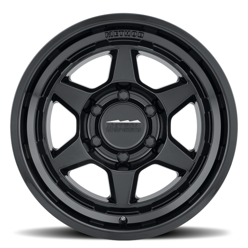 Method MR708 Bead Grip 17x8.5 / 0mm Offset / 6x135 / 4.72 in. BS / 87.00mm Bore - Gloss Black Wheel MR708785161300