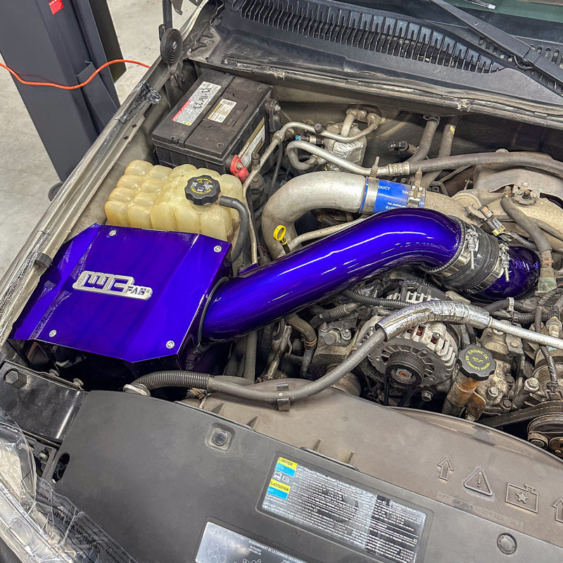 Wehrli 01-04 Duramax LB7 4in High Flow Intake Horn - Bengal Blue WCF100535-BB