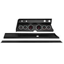Load image into Gallery viewer, Autometer Designer Black Direct Fit Dash Kit 1966 Chevy Chevelle (2 x 3-3/8in. / 4 x 2-1/16in.) 2931-06