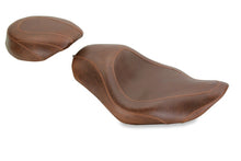 Load image into Gallery viewer, Mustang 04-21 Harley Sportster Wide Tripper Solo Seat - Distressed Brown