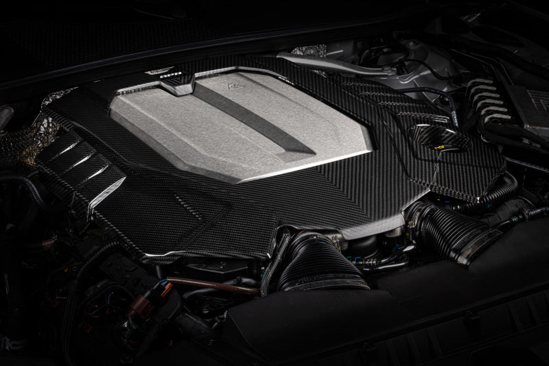 APR 21-26 Audi RS6 Avant/RS7 Sportback EA825 (C8) 4.0T Carbon Fiber Engine Cover MS100253
