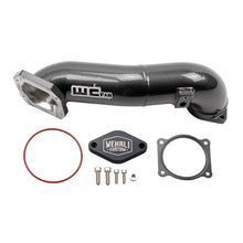 Load image into Gallery viewer, Wehrli 2011-2016 LML Duramax Passenger Side Upper Crossover Intercooler Pipe Kit Gloss Black