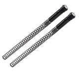 Bitubo KB1 Springs And Caps Kit Adjustable: Spring Preload, w/o  Oil, Blk Ring, Lowering To -10mm
