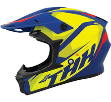 Load image into Gallery viewer, THH Helmets T710XR Airtech Blue/Yellow - XS