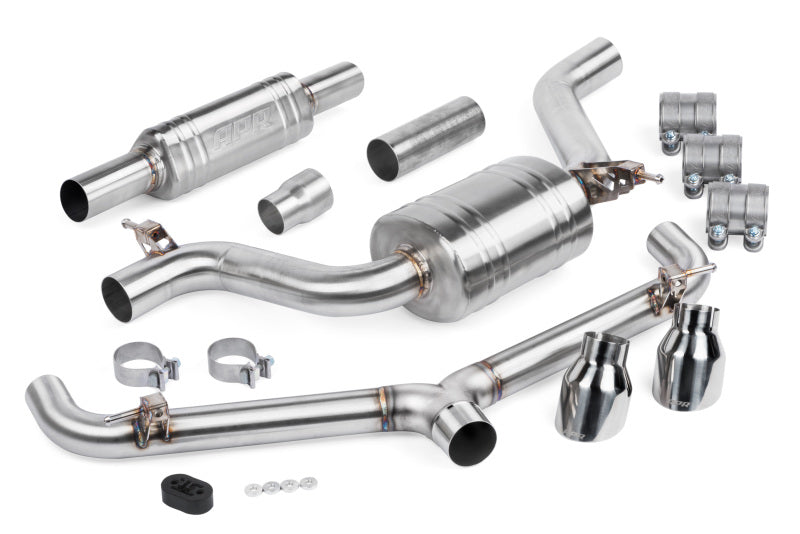 APR 15-17 Volkswagen GTI (MK7) Catback Exhaust System w/Front Muffler CBK0008