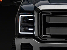 Load image into Gallery viewer, Raxiom 11-16 Ford F-250 Super Duty LED Projector Headlights - Black Housing (Clear Lens)