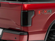 Load image into Gallery viewer, Raxiom 15-17 Ford F-150 Axial Series LED Tail Lights- Black Housing (Smoked Lens)