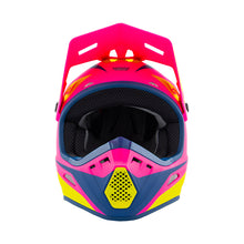 Load image into Gallery viewer, Answer 26 AR1 Mototown Helmet Matte Pink/Hyper Acid/Dark Blue Youth - Medium