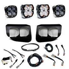 Load image into Gallery viewer, Baja Designs 20-22 Ford SD Squadron 2.0 SAE/Sport Dual Fog Pkt Kit w/Upfitter (Drv/Combo) - Clear