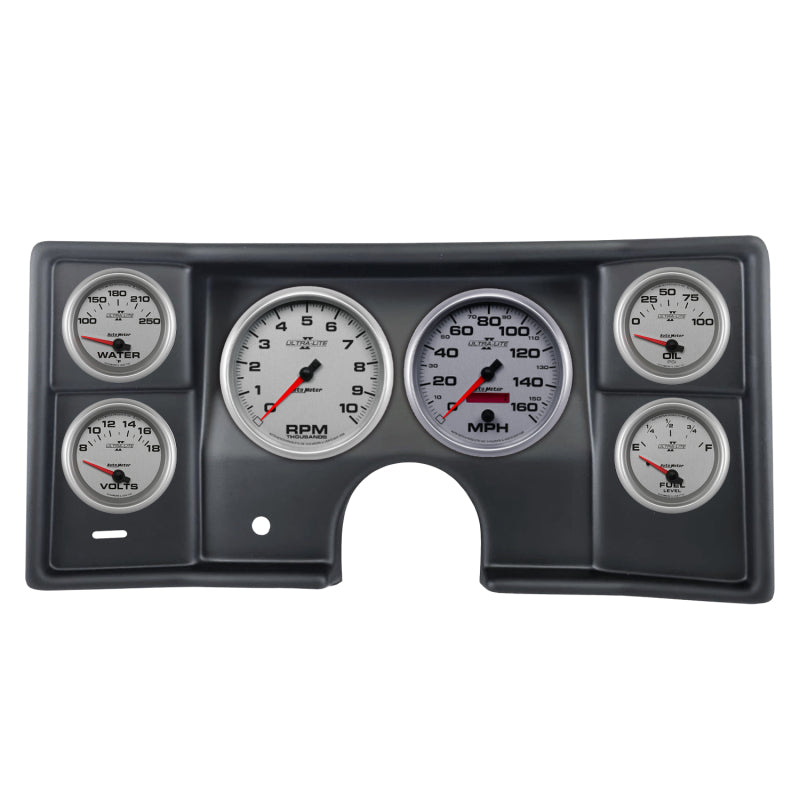 Autometer Ultra-Lite II Direct Fit Dash Kit 78-81 Malibu / El Camino (2 x 5in. / 4 x 2-5/8in.) 2935-14