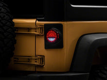 Load image into Gallery viewer, Raxiom 07-18 Jeep Wrangler JK Axial Series Halo LED Tail Lights- Black Housing (Clear Lens)