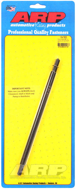 ARP Ford 429-460 Oil pump Drive Shaft - GTR Auto