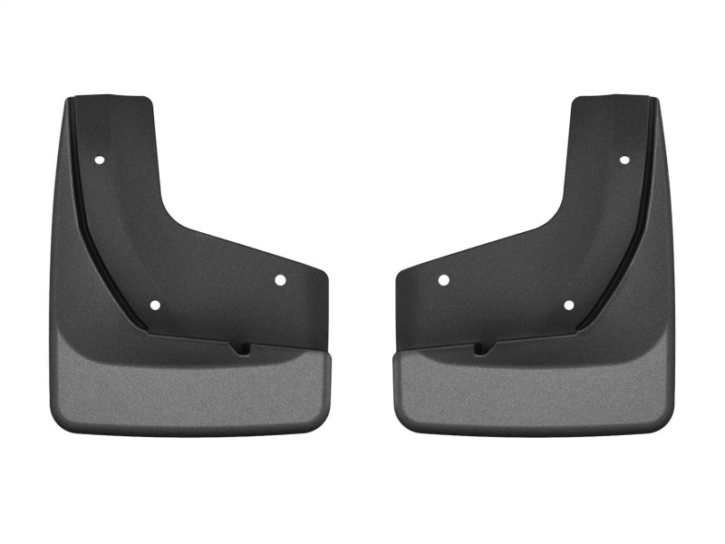 WeatherTech 21-26 Kia Seltos Front Mudflaps - Black 110208
