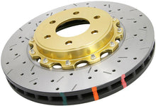 Load image into Gallery viewer, DBA 13-14 Ford Mustang Shelby GT500 8 Cyl Front 5000 Series Drilled and Slotted Rotor w/Black Hat
