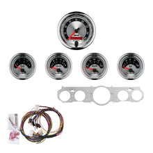 Load image into Gallery viewer, Autometer Direct Fit 5 Piece Dash Kit 65-66 Ford Mustang (3 3/8in &amp; 2 1/16in) 7035-AM