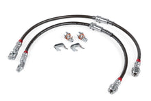 Load image into Gallery viewer, APR 05-22 Audi A3/05-22 Volkswagen GTI/Jetta/Passat Braided Stainless Steel Brake Line Set - Front BRK00047