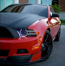 Load image into Gallery viewer, Oracle 13-14 Ford Mustang LED Projector Headlight Halo Kit - Green