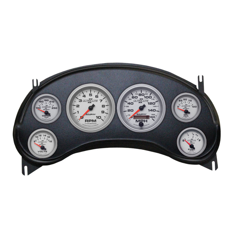 Autometer Ultra-Lite II Direct Fit Dash Kit 98-04 Chevy S10 Truck (2 x 3-3/8in. / 4 x 2-1/16in.) 2934-14