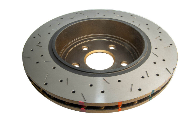 DBA 06-10 Jeep Grand Cherokee SRT-8 360mm Dia Rear Drilled & Slotted T3 4000 Series Rotor