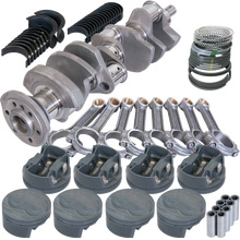 Load image into Gallery viewer, Eagle Chevy 400 3.750in Crank 6.000in I-Beam Rods 4cc Dome 4.165in Pistons Rotating Assembly