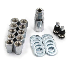 Load image into Gallery viewer, Race Star Pro Forged Open End Deluxe Lug Kit 12mm x 1.5mm Open .50in. Shank 13/16in Head - Set of 10