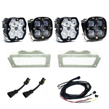 Load image into Gallery viewer, Baja Designs 10-18 Dodge Ram 2500/3500 / 09-12 Ram 1500 Squadron SAE 2.0 Fog Kit (SAE Fog) - Clear