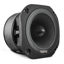 Load image into Gallery viewer, DS18 4in Super Bullet Tweeter 200 Watts RMS 1.5in Titanium Vc 8 ohm Black