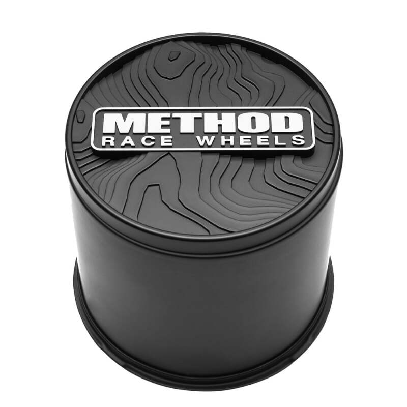 Method Race Wheels Top Push Through Center Cap 130mm - Black CP-TOPO130-P-B