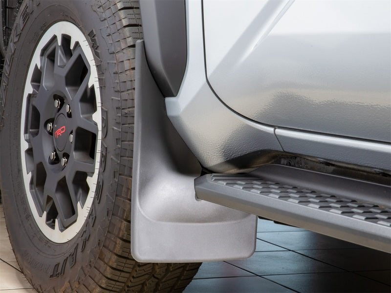 WeatherTech 25-26 Toyota 4Runner Front Mudflaps - Black 110215