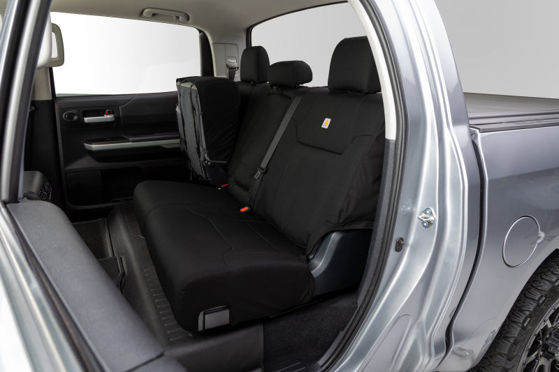 Covercraft 19-24 Subaru Ascent Carhartt Super Dux PrecisionFit Custom Front Row Seat Covers - Black GTS4145ABCOBK