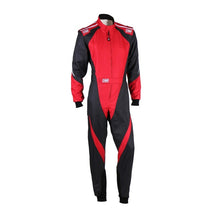 Load image into Gallery viewer, OMP KS-3X OVERALL FIA 8877-2022 (KIDS) GRAY / BLACK SZ 150