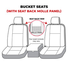 Load image into Gallery viewer, Covercraft 21-24 Ford Bronco Waterproof Polyester SeatSaver Custom Front Row Seat Covers - Grey