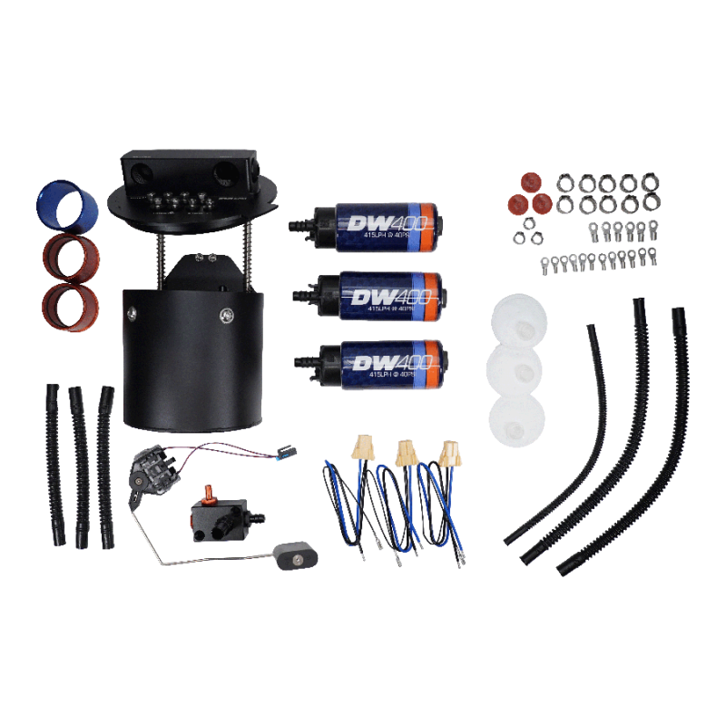 DeatschWerks X3 Series Fuel Pump Module w/ Triple DW400 Fuel Pumps for 2011-2024 Ford Mustang 9-401-7032