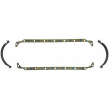 Load image into Gallery viewer, Fel-Pro Dodge D150 OS 6566 C-2 Engine Oil Pan Gasket Set Blue Stripe cork-rubber