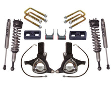 Load image into Gallery viewer, MaxTrac 16-18 GM C1500 2WD w/Stamped Steel Susp. 7in/4in MaxPro Elite Spindle Lift Kit w/FOX Shocks