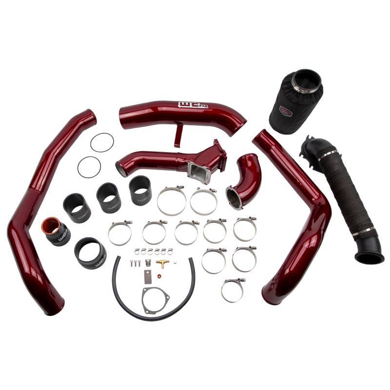 Wehrli 01-04 Chevrolet 6.6L LB7 Duramax High Flow Intake Bundle Kit - Candy Teal - GTR Auto