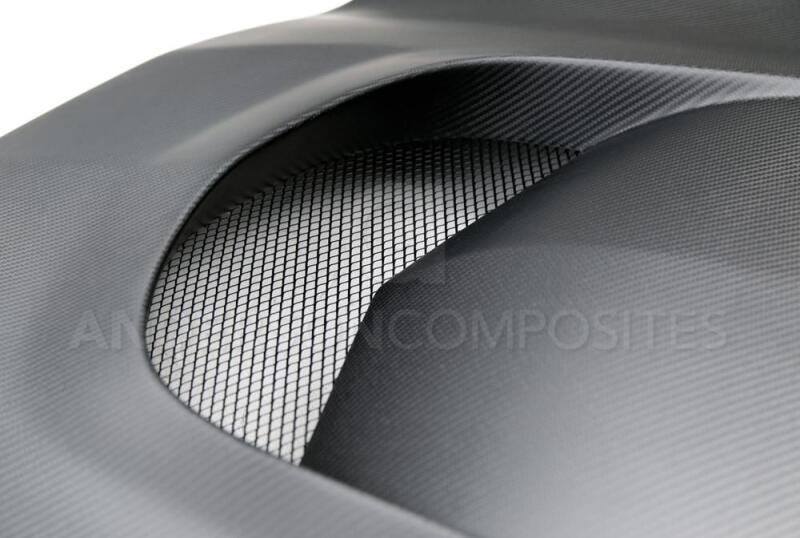 Anderson Composites 04-16 Chevy Corvette C7 Stingray Dry Carbon Fiber Hood AC-HD14CHC7-VS-DRY