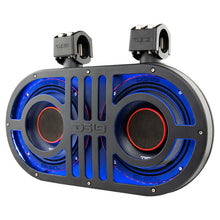 Load image into Gallery viewer, DS18 8in Rollcage Soundbar Loaded Built in RGB LED Lights 500 Watts RMS 2x PRO-HY8.4B Included