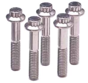 ARP 7/16-14 X 4.500 12pt 1/2 wrenching SS bolts 614-4500